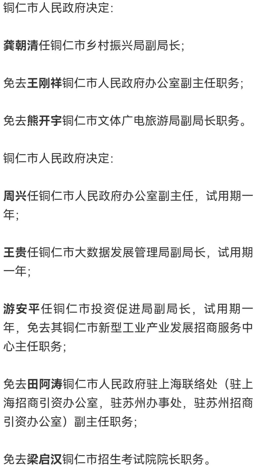 铜仁地区市信访局人事任命推动信访工作迈上新台阶